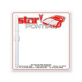 8" X 8" Square Shape Custom Printed Memo Board w/Magnets or Tape on Back